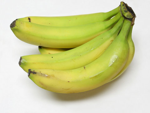isolated banana bunch