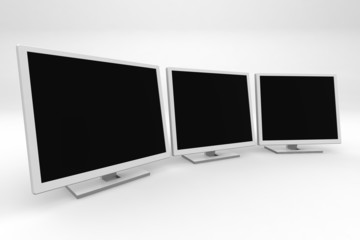 tree 3d monitors