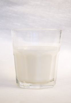 milk in a glass