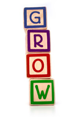 growing up