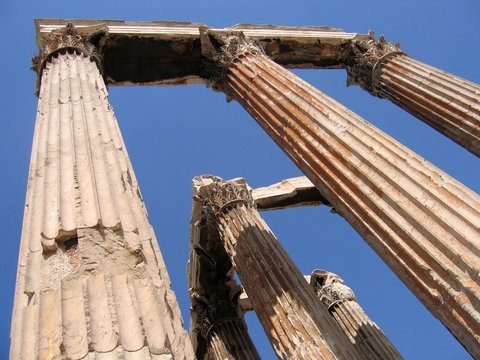 temple of olympian zeus ruins