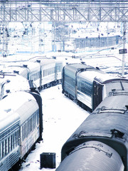 winter railway