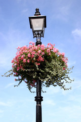 decorated lamp-post