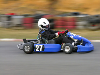 Obraz premium szybki gokart