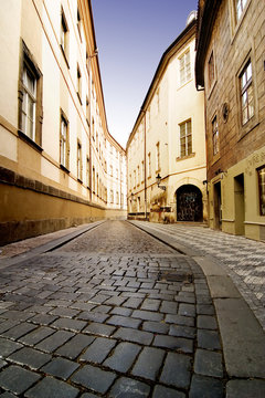 Quaint Street Prague