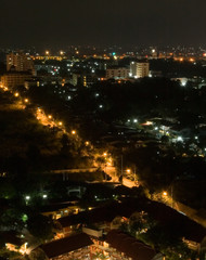 Fototapeta na wymiar City at night 