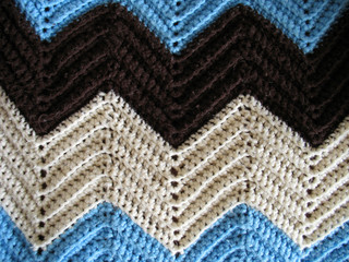 knitted afghan pattern
