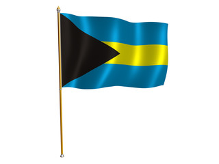bahamas silk flag