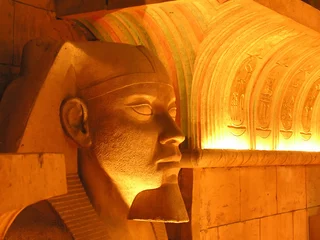 Cercles muraux Egypte profil de masque égyptien