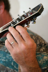 Fototapeta premium tuning mandolin