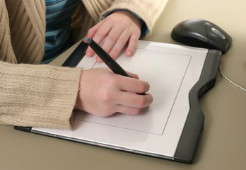 computer graphics tablet