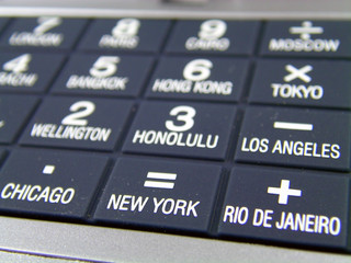 calculator keypad