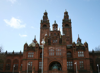 Fototapeta premium kelvingrove museum, glasgow, scotland
