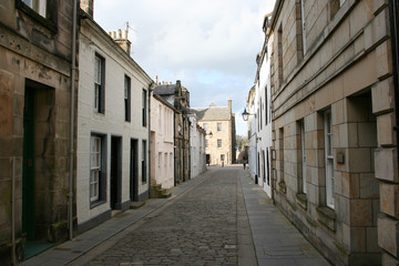 Fototapeta na wymiar st andrews street, scotland