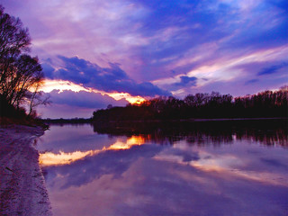 purple dusk