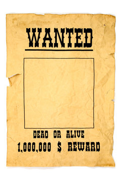 wanted poster