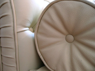 leather sofa