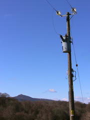 Obraz premium power pole