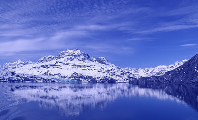 Fototapeta na wymiar refleksje Glacier Bay