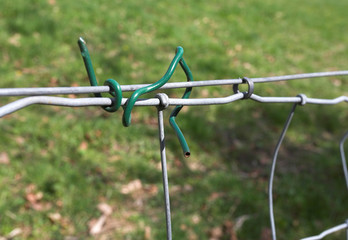 old wire fence