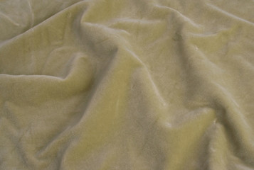 green velvet fabric