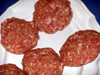 geformetes hackfleisch