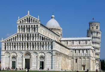 pisa basilica and tower