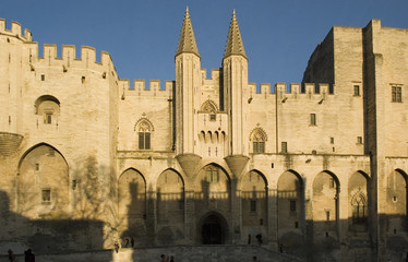Fototapeta premium le palais des papes en avignon