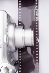 Obraz premium camera and film