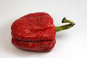 shrunken pepper