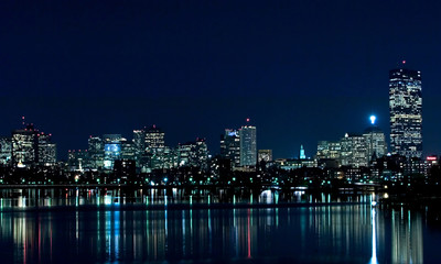 Fototapeta na wymiar boston skyline 2