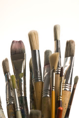 Fototapeta premium paint brushes