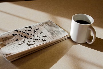 coffee and paper