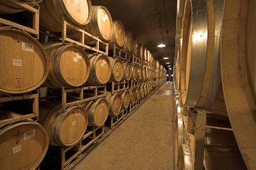 wine barrells