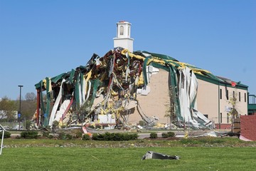 church destroyed  tn
