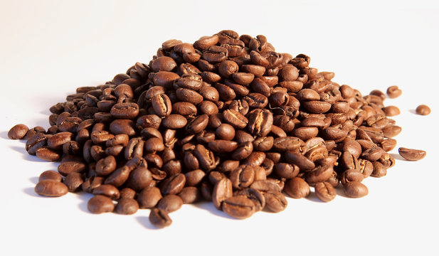 grains de caf&eacute;, kaffeebohnen