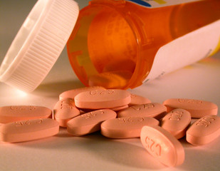 spilt orange pills