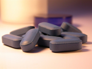 pile of blue pills 2