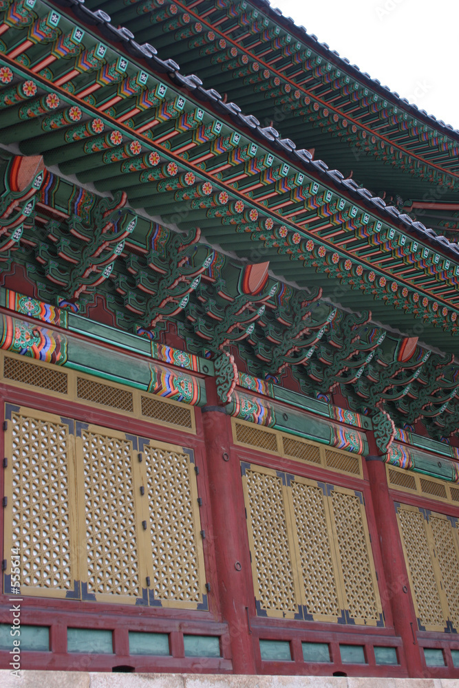 Wall mural korean palace