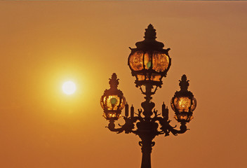 Fototapeta na wymiar paris lampadaire
