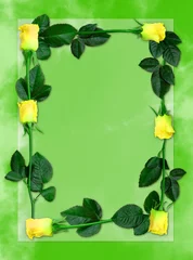 Foto op Plexiglas rose frame 6 © Alx