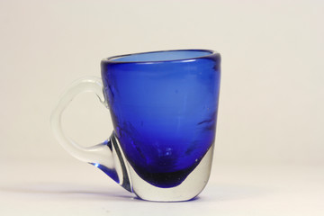 blue cup