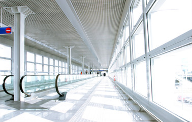 airport corridor