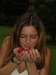 duftende erdbeeren