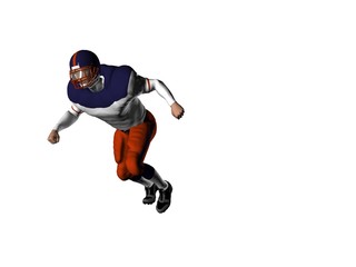 Fototapeta premium football player 9