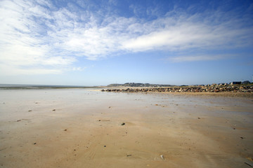 Fototapeta na wymiar duża plaża