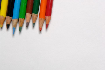 colored drawing pencils
