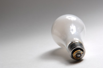 light bulb portrait