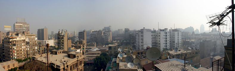 vue panoramique du caire
