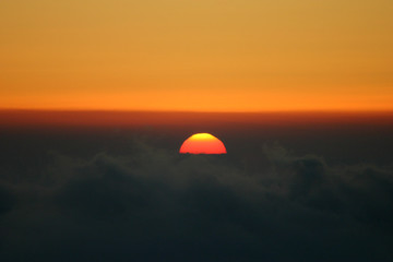 levée de soleil sur le mont sinai